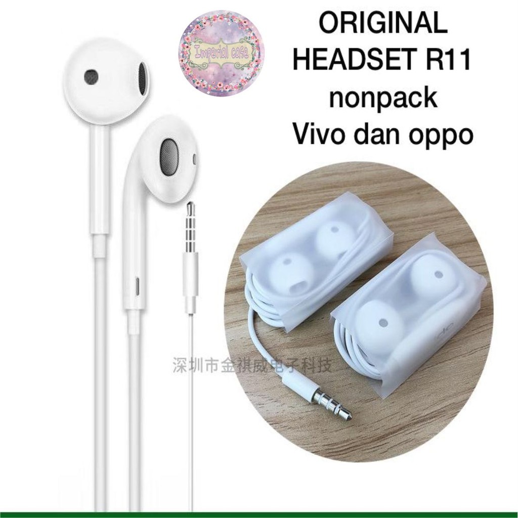 Handsfree Headset Hf earphone Oppo dan Vivo Ori Cabutan Superbass IC2245