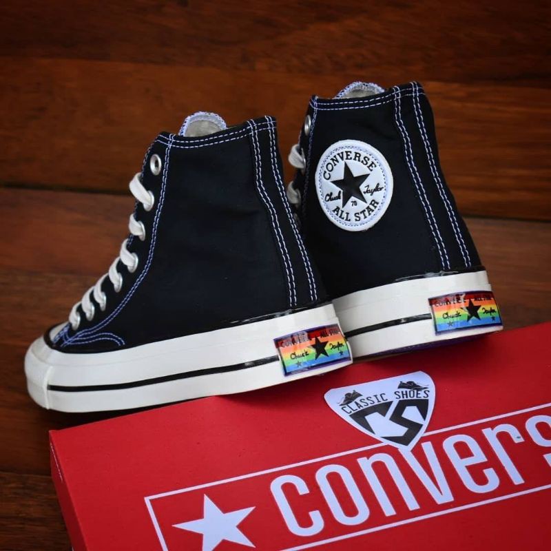 SEPATU CONVERSE / CONVERSE HIGH RAINBOW / SEPATU CONVERSE HIGH RAINBOW
