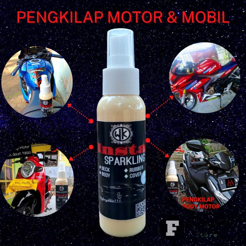 Insta Sparkling Original Pengkilap Body Motor dan Mobil