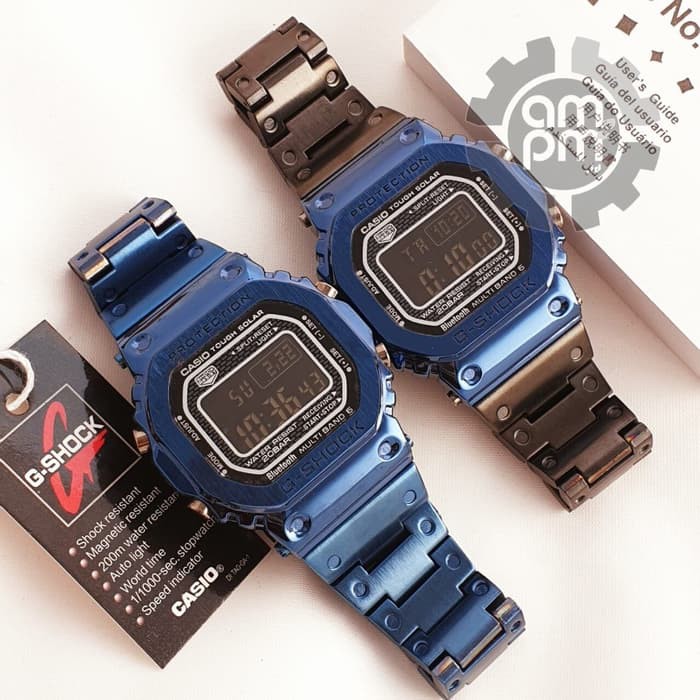 JAM TANGAN G-SHOCK GMW-B5000 STEEL BLUE