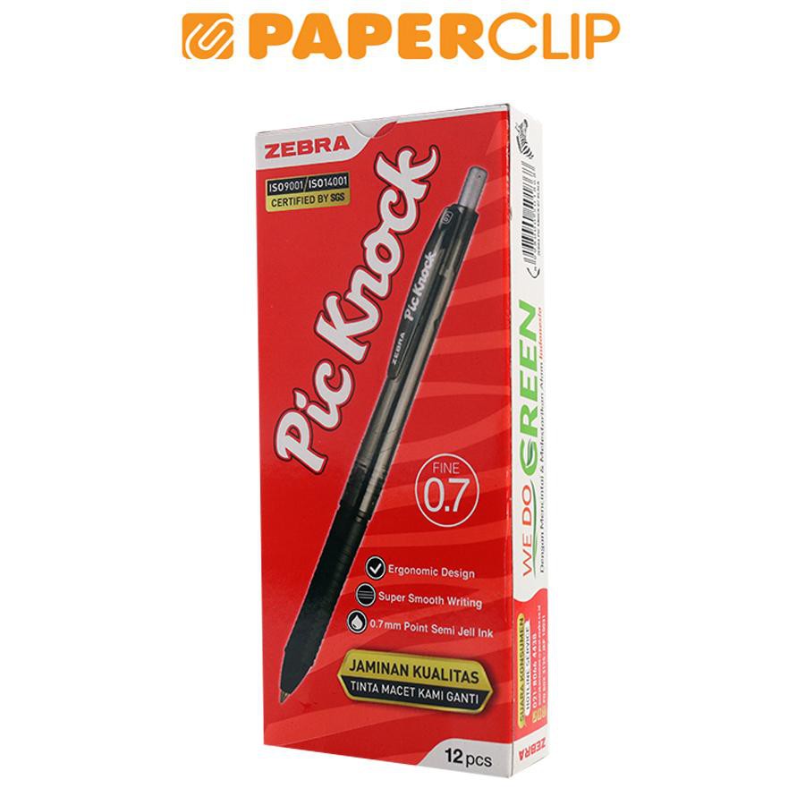 

BALLPOINT ZEBRA PICKNOCK 07 12 BLACK