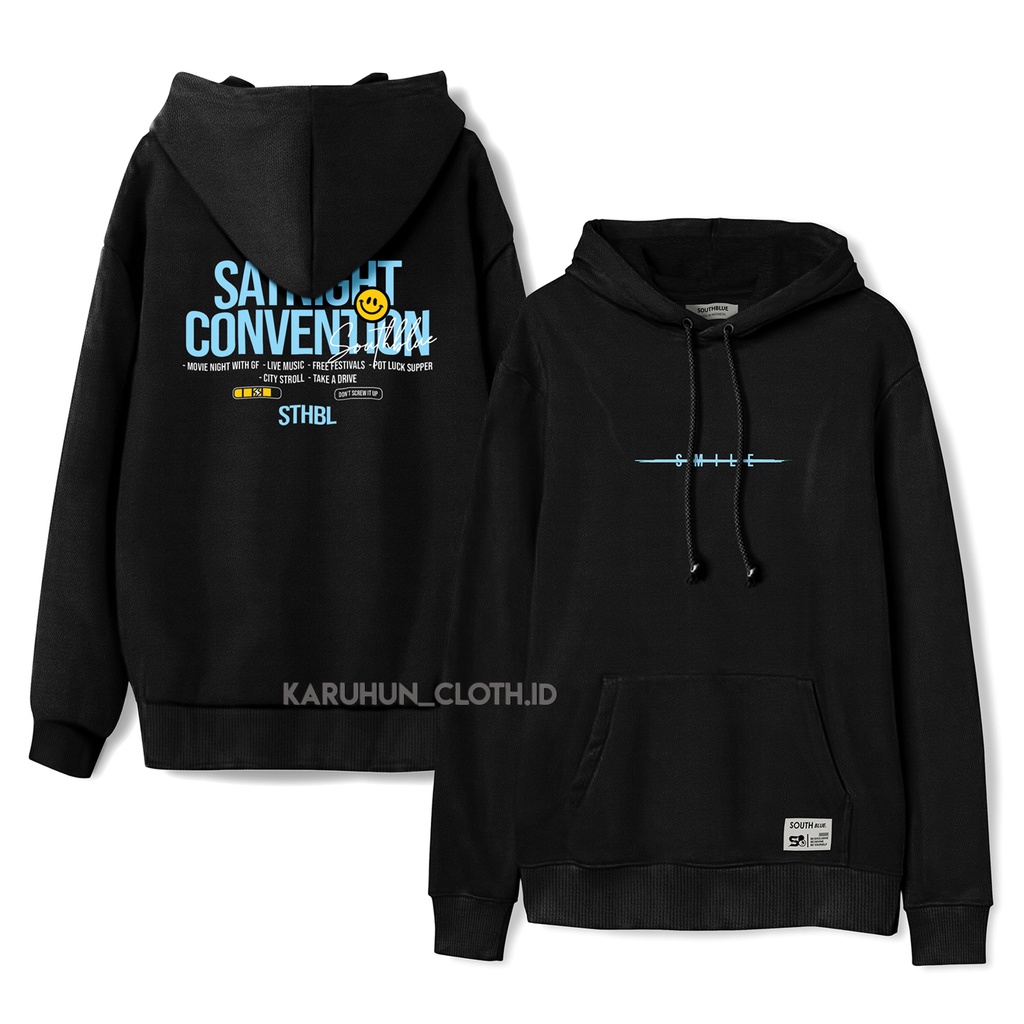 Sweater hoodie Smile Jumbo XXL-XXXL/Sweater Pria Distro/switer pria/switer wanita/sweater oversize/H