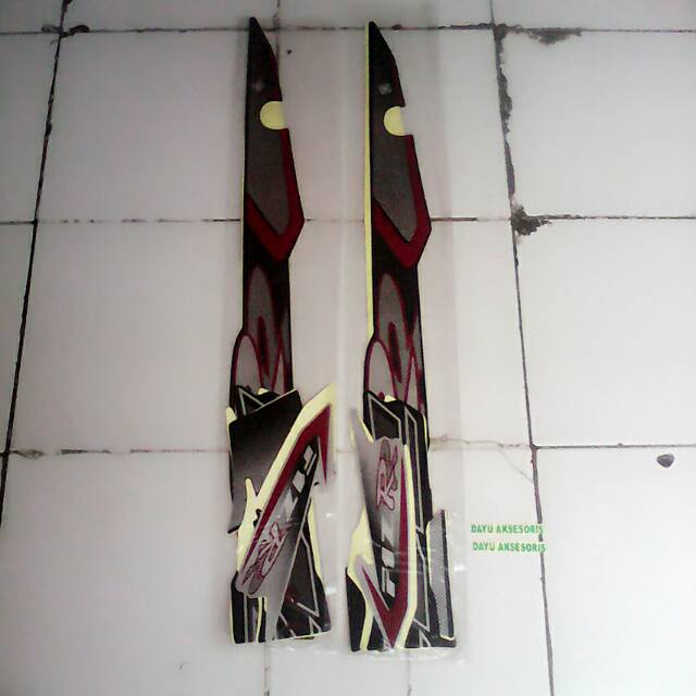 Striping Fiz R 2002 hitam silver