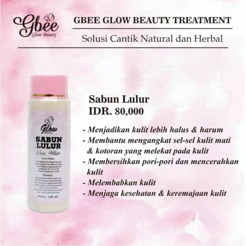 SABUN LULUR GLOW BEAUTY