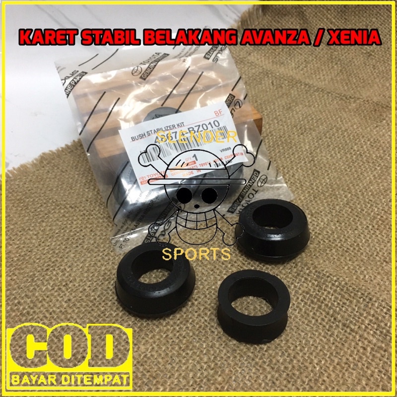 KARET STABIL BELAKANG - BUSHING LATERAL AVANZA / XENIA / RUSH / TERIOS SYNTHETIC