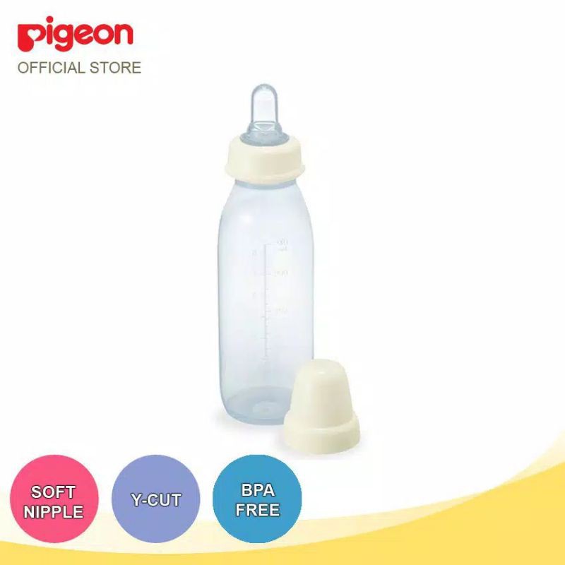 Pigeon Nursing Bottle And Nipple For Cleft Lip /Palate Baby / botol bibir sumbing