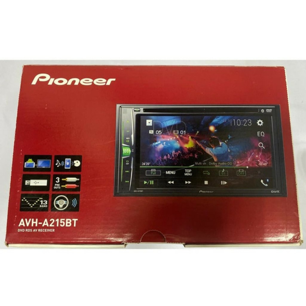 DOUBLE DIN Pioneer AVH-A 215 BT