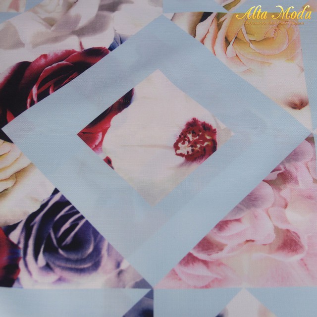 

Alta Moda Printed Linen Look Biru (1M)