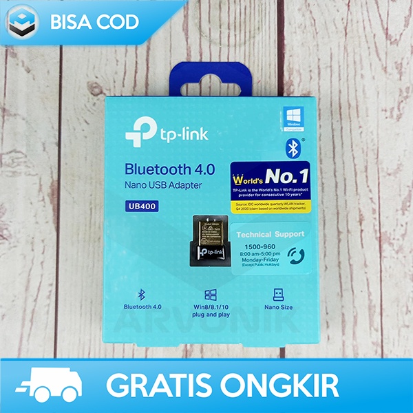 NANO USB ADAPTOR BLUETOOTH 4.0 ADAPTOR DONGLE TP-LINK 14.8X6.8X18.9CM