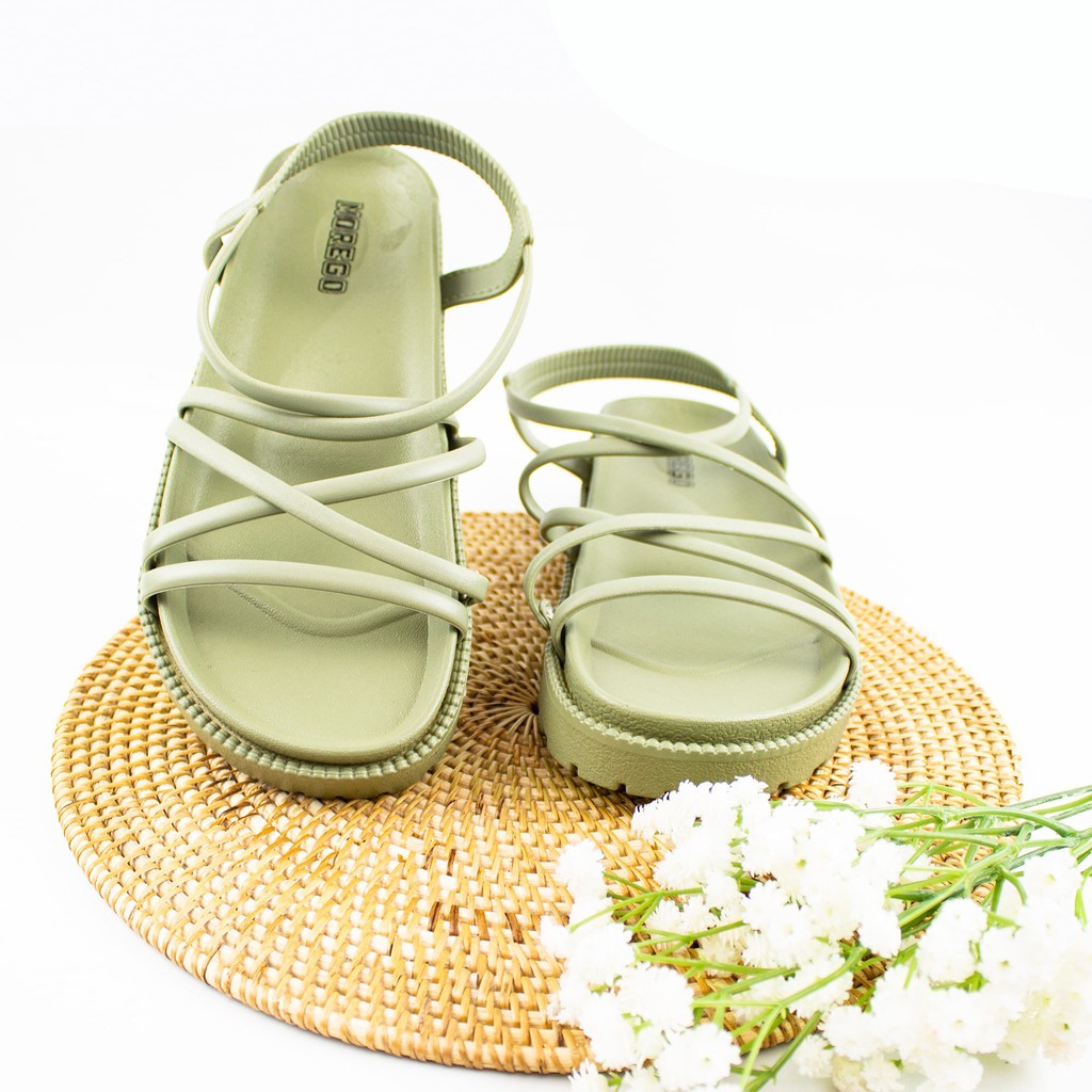 Sandal Tali Wanita Import Tebal 4cm Gladiator-1988/Sandal Tali Wanita Gladiator (37-40)