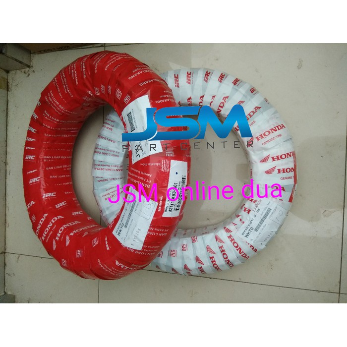 SEPASANG BAN LUAR SCOOPY FI 2017 RING 12 ORI AHM TUBLESS ORI ORIGINAL