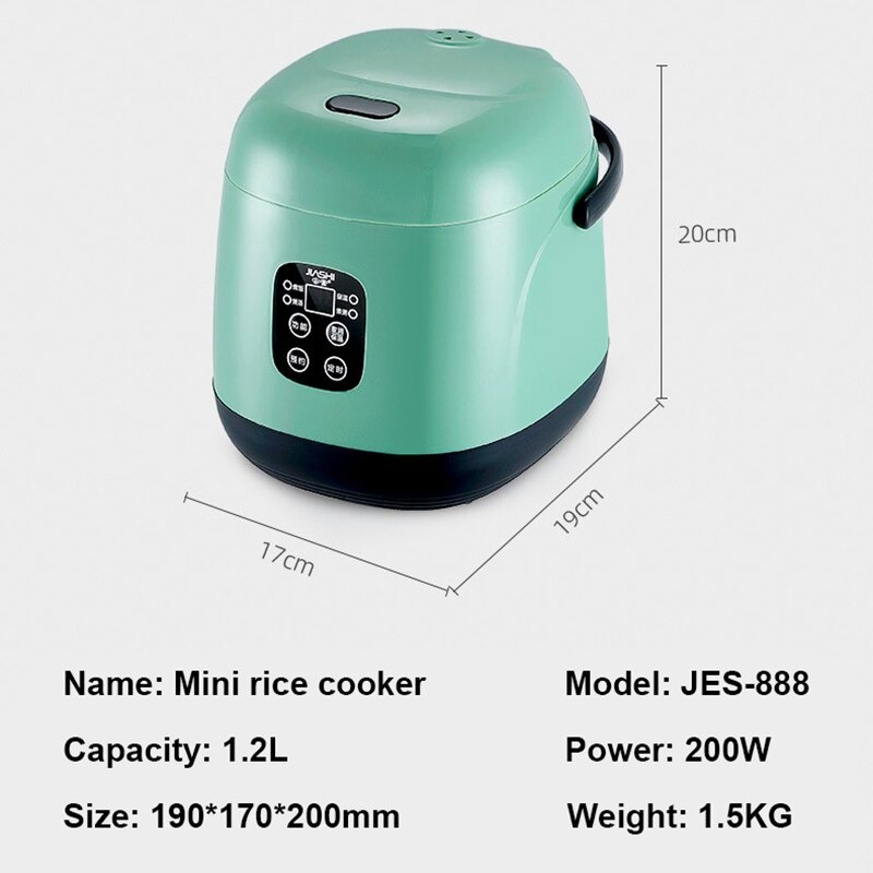 Rice Cooker Mini Multifungsi Tipe Smart 0.8L - Brown
