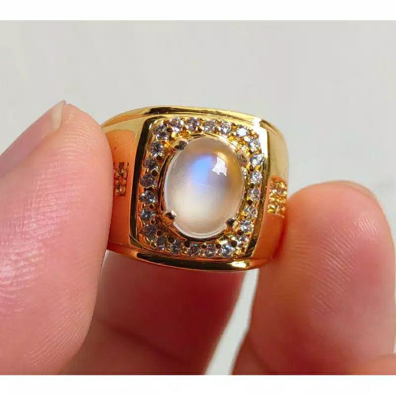 CINCIN ALPAKA NATURAL BIDURI BULAN SUPER KELAS ATAS.