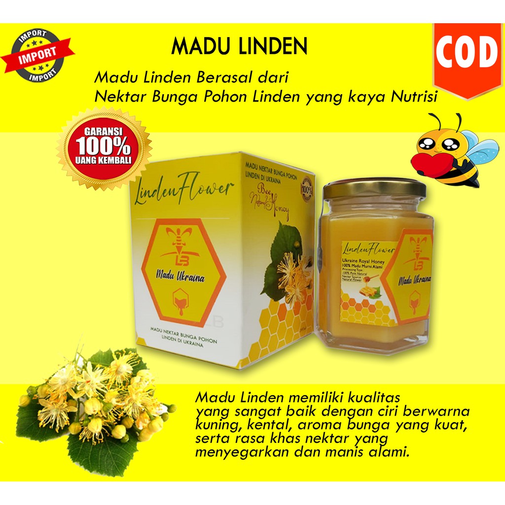 

Madu Linden Honey Asli dari Ukraina