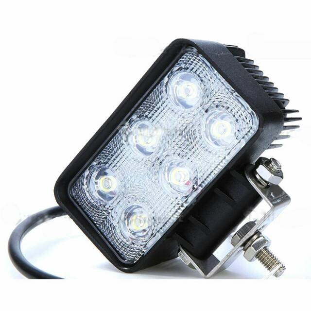 Lampu LED Headlight Mobil Offroad 18W 1260 Lumens - C18-ES