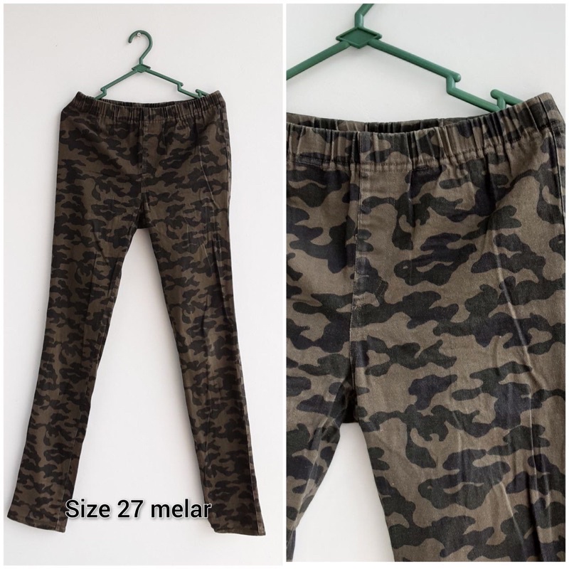 Celana Motif Tentara