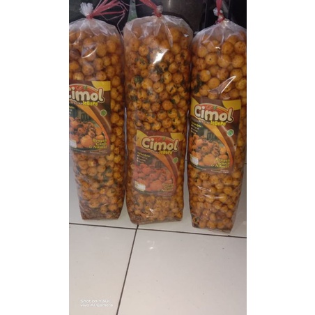 CIMOL KERING PEDAS daun jeruk kemasan 500 gr / CIMOL KERING ORiGINAL