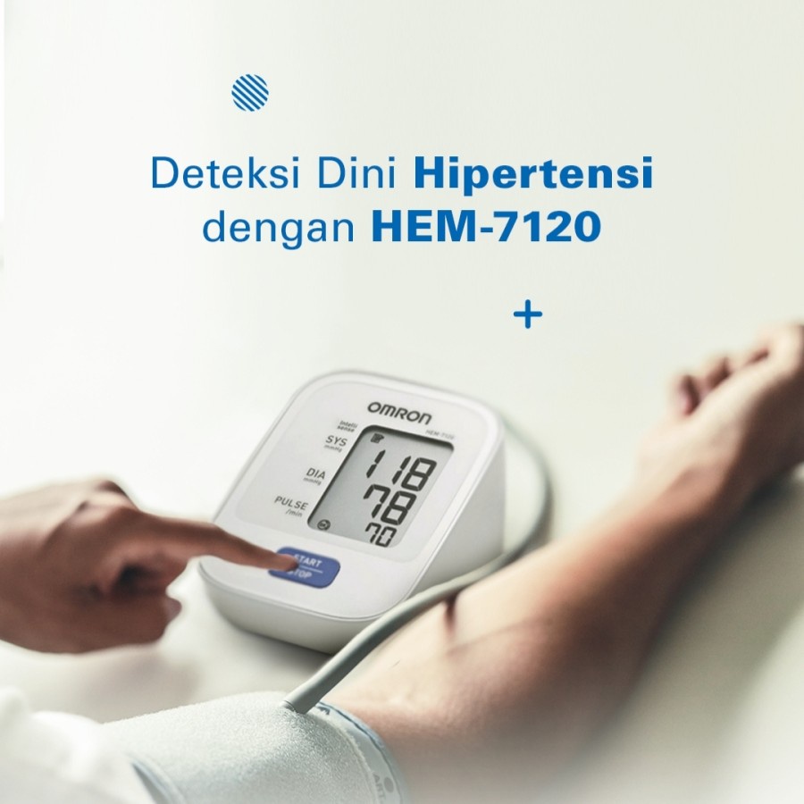 TensiMeter Digital Lengan Omron HEM-7120 HEM 7120 HEM-7142T1 HEM 7142T1 Ukur Tekanan Darah