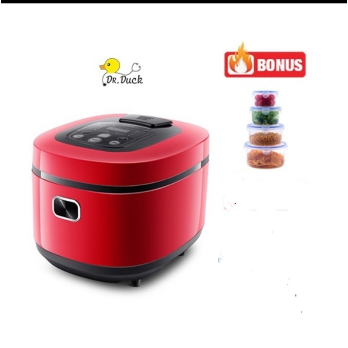 DR DUCK LOW CARB RICE COOKER + Lock And Lock Cosmetic