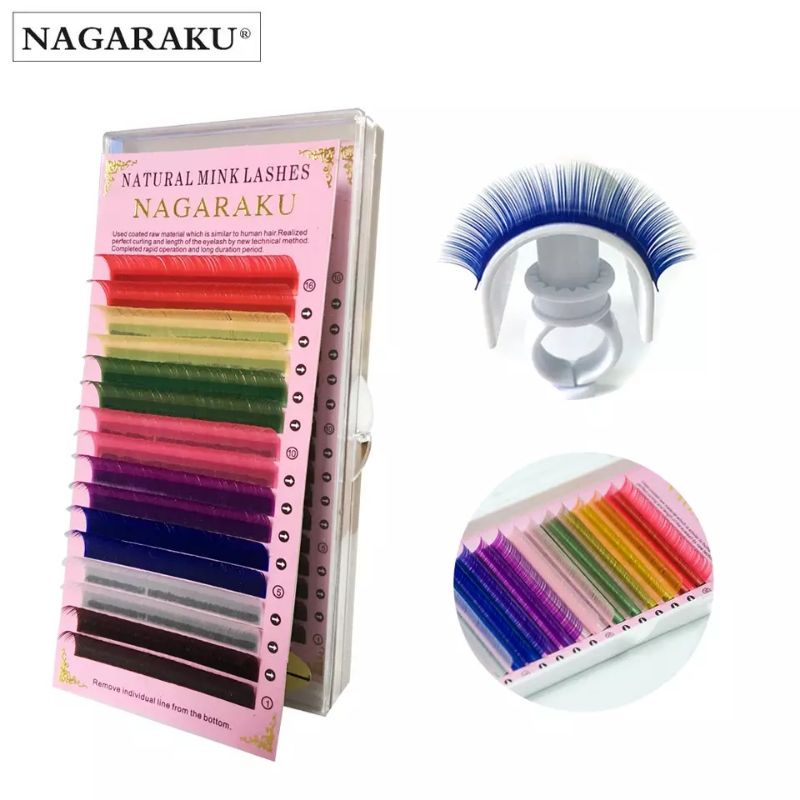 NAGARAKU WARNA WARNI EYELASH EXTENSION / NAGARAKU RAINBOW