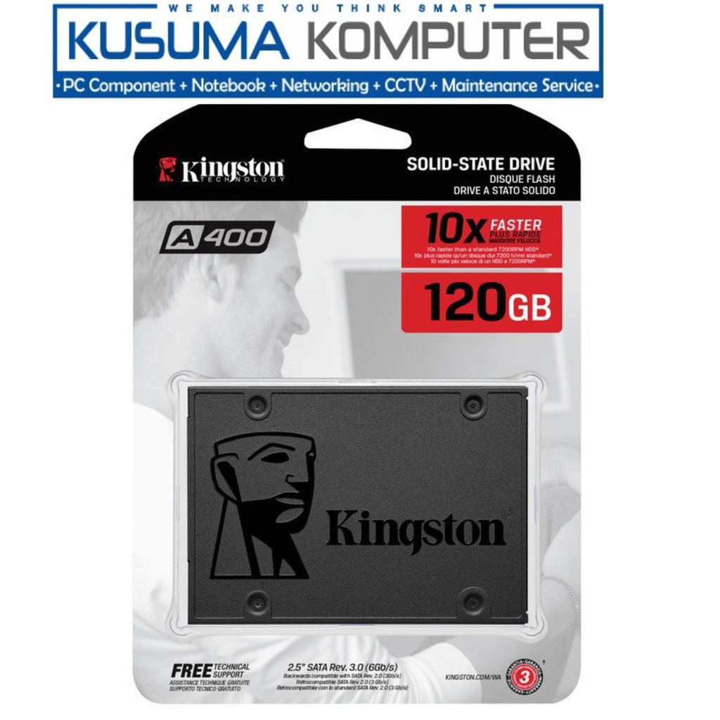 Kingston SSD A400 SA400 120GB SATA III 2.5