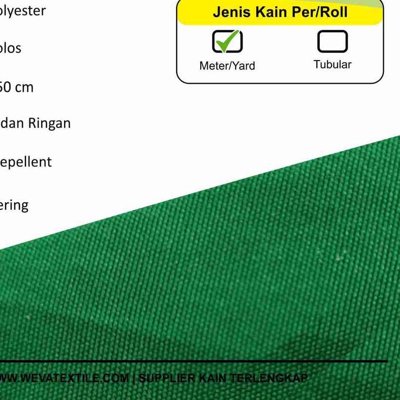 ✾ Bahan Kain Jaket Parasut Micro NS Waterproof Murah ❀