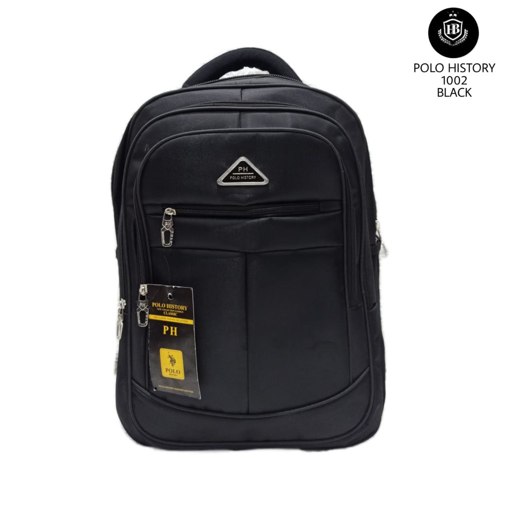 Tas Ransel Untuk Sekolah / Kerja / Kuliah Polo History 1002 Laki Laki & Perempuan