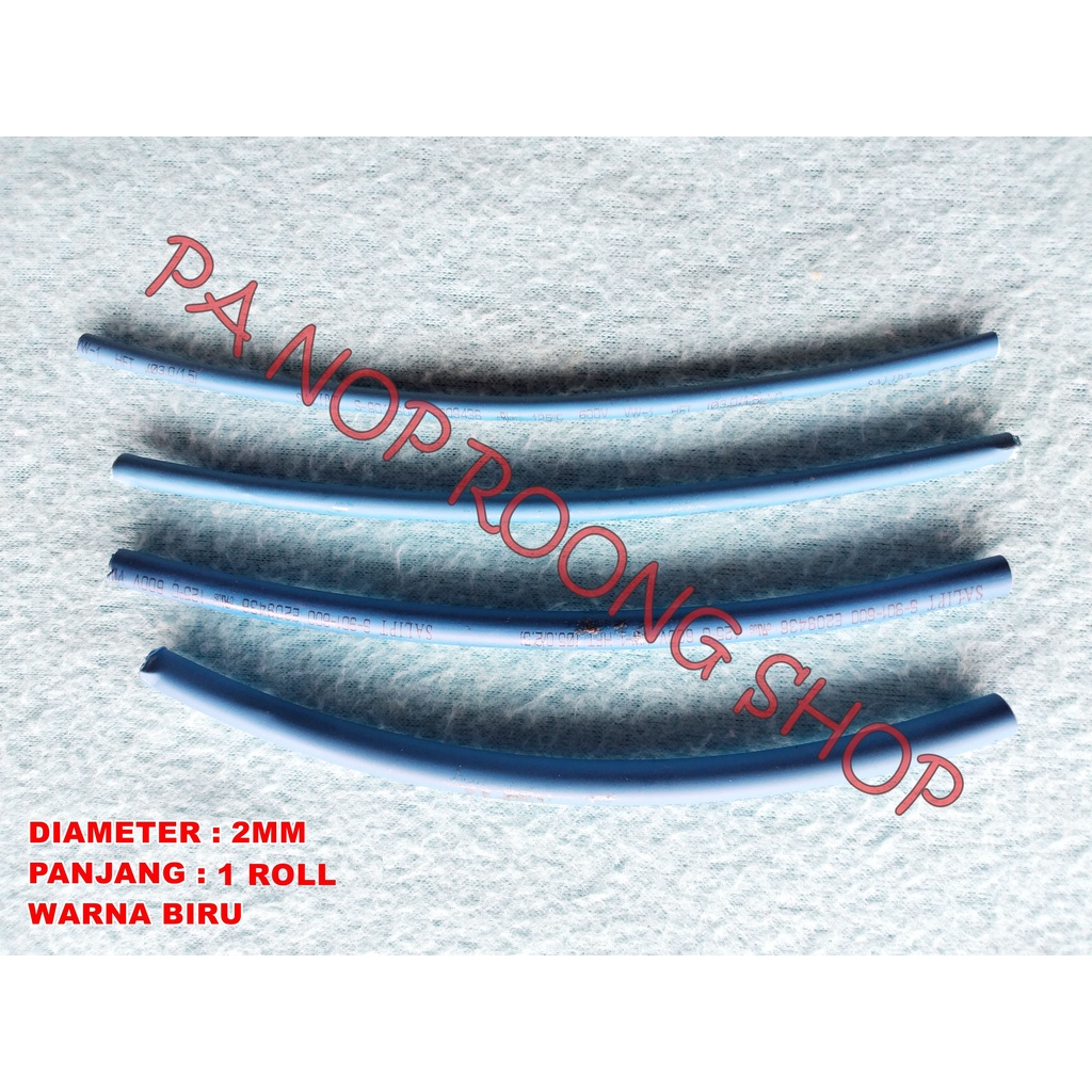 ISOLASI BAKAR (HEAT SHRINK) 2MM X 1 ROLL KUNING
