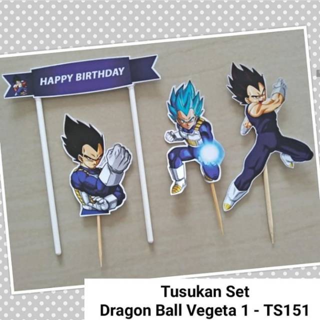 TS151 - Hiasan Kue Topper Cake Dragon Ball