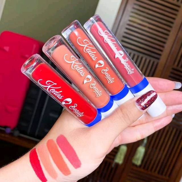 [ OFFICIAL STORE ]TERLARIS ASLI RESMI PAKET LIPMATTE KEDAS BEAUTY ORIGINAL BPOM SEPAKET Sabun Body S