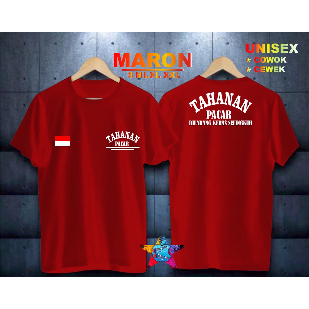 COD/KAOS TAHANAN PACAR/KAOS TERLARIS KUALTAS TERJAMIN/KAOS PRIA DISTRO HIT/KAOS BANDUNG/KAOS KEREN/KAOS MURAH//KAOS DISTRO/KAOS BERGAMBARKAOS DISTRO/KAOS PRIA DAN WANITA/KAOS KATA KATA LUCU/KAOS VIRAL/KAOS PROMO