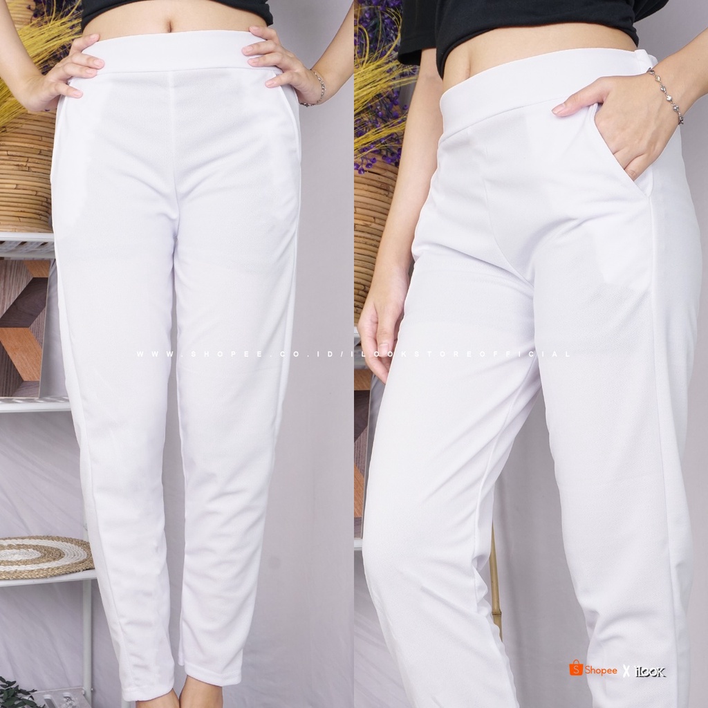 ilook | Cello Pants | Celana Panjang Basic | Celana Kantor | Celana Panjang Polos