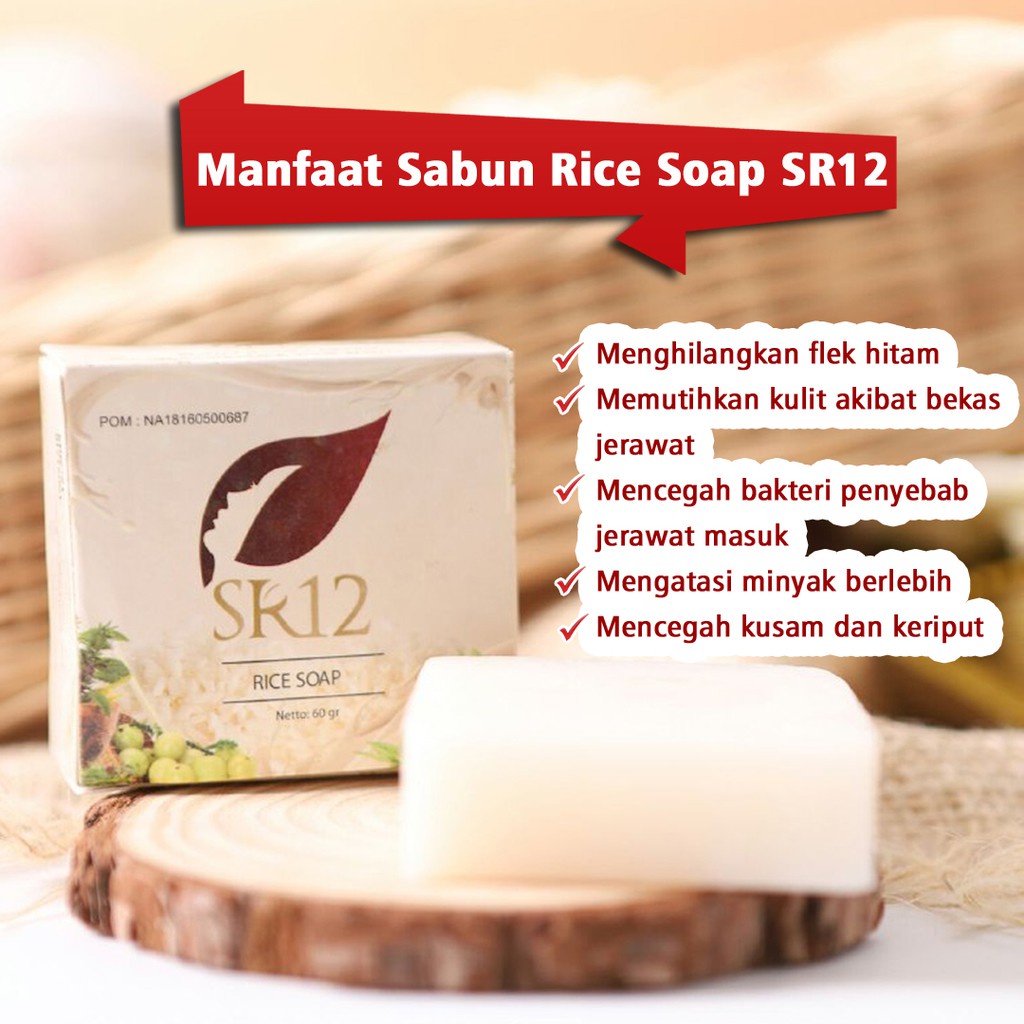 SR12 SABUN MADU - SABUN BULUS - SABUN BERAS - SABUN KOPI HERBAL SR12 BPOM / HONEY SOAP SR12 BPOM / SABUN KULIT KERING BPOM / MENCERAHKAN WAJAH