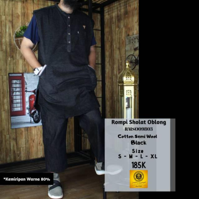 Rompi sholat al amwa - busana Muslim al amwa rompi 47