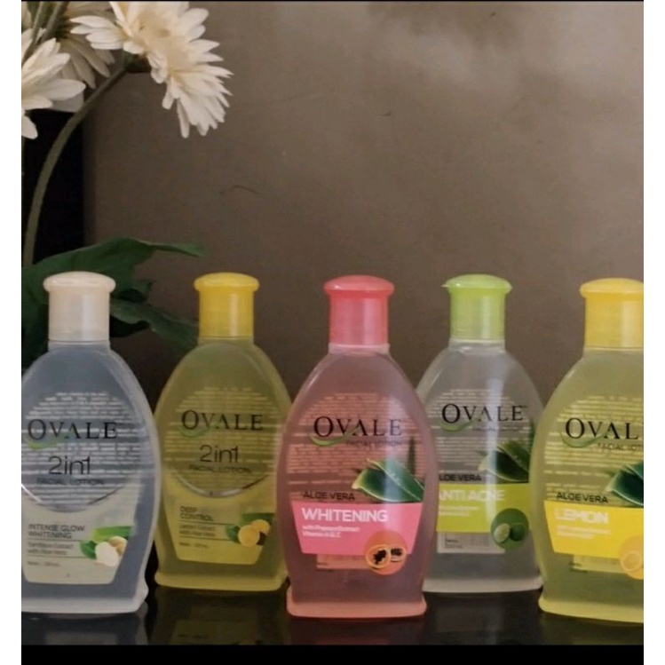 Ovale aloe vera Whetening &amp; Pepaya Whetening  200ml