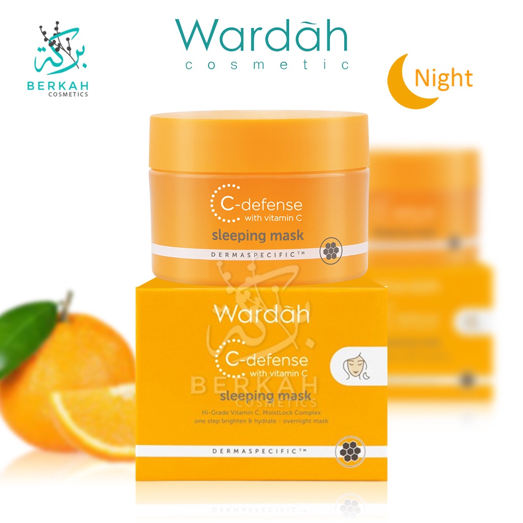 Wardah C-defense Sleeping Mask 30gr