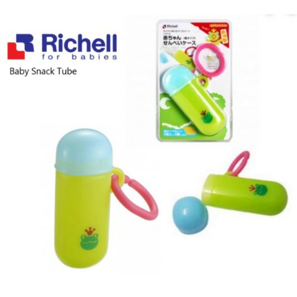 Richell Baby's Snack Case Tube Tempat Snack Bayi  - R98115