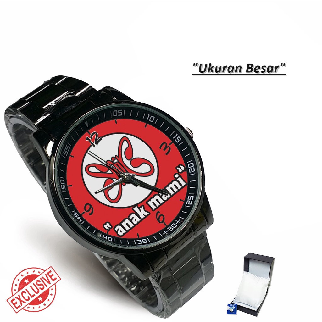 Jam Tangan Rantai Couple SLANK ANAK MAMI (Mantul)