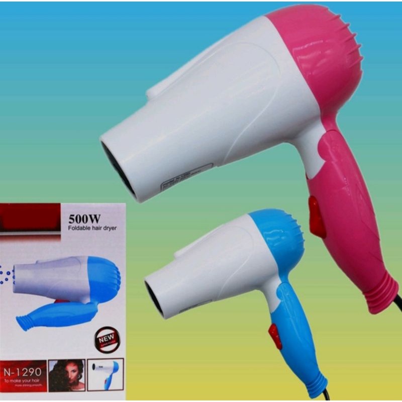 HAIR DRYER / PENGERING RAMBUT MINI LIPAT MURAH DAN HEMAT LISTRIK