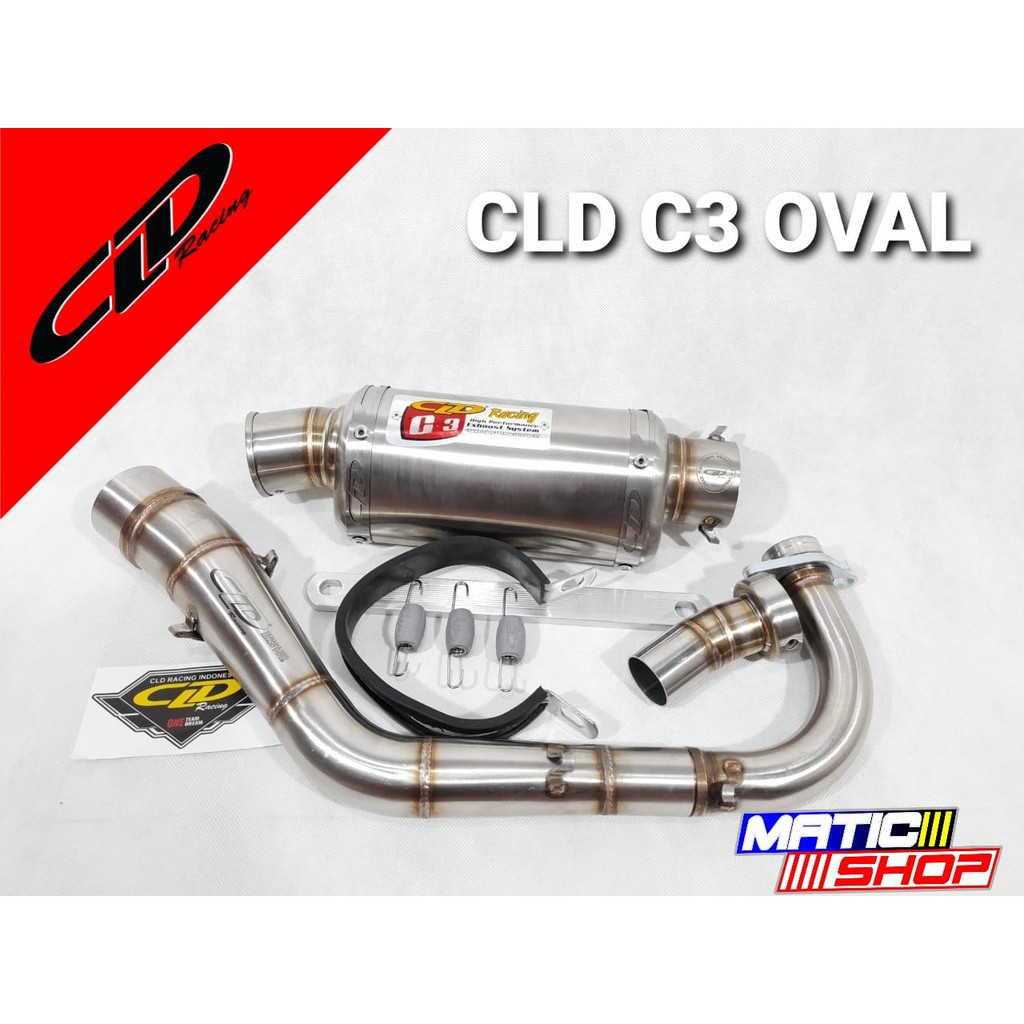KNALPOT CLD C3 MIO J MIO M3 SOUL GT 125