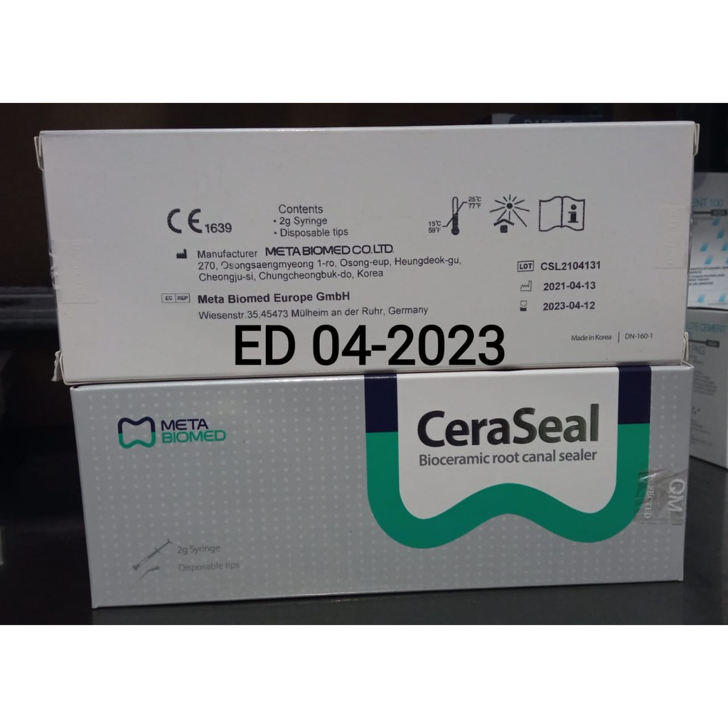 Jual CeraSeal meta biomed/Bioceramic Root Canal Sealer Shopee Indonesia