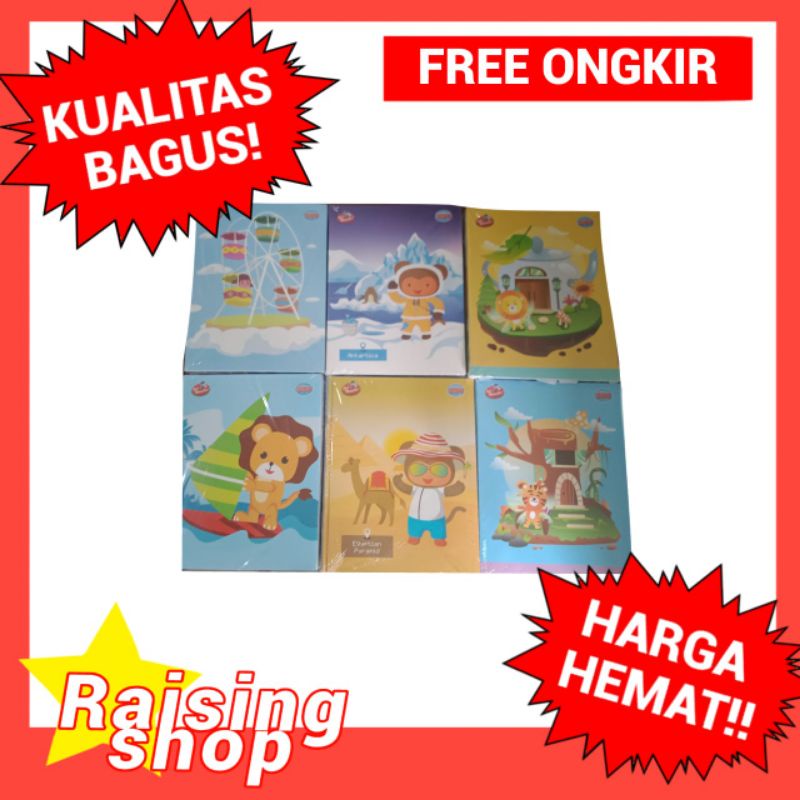 

BUKU TULIS SINAR DUNIA 38 LEMBAR ( 1 PAK = 10 PCS) / BUKU TULIS SIDU 38