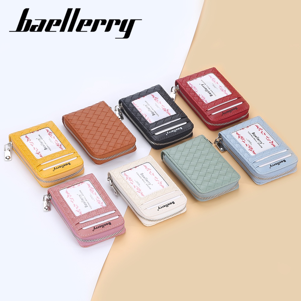 BAELLERRY N8103 Dompet Kartu Wanita Bahan Kulit PU Leather Premium WATCHKITE WKOS