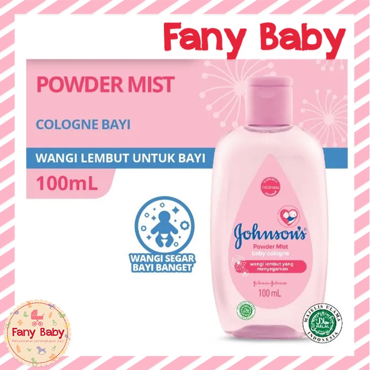 JOHNSON'S BABY COLOGNE 100ML [ POWDER MIST ]