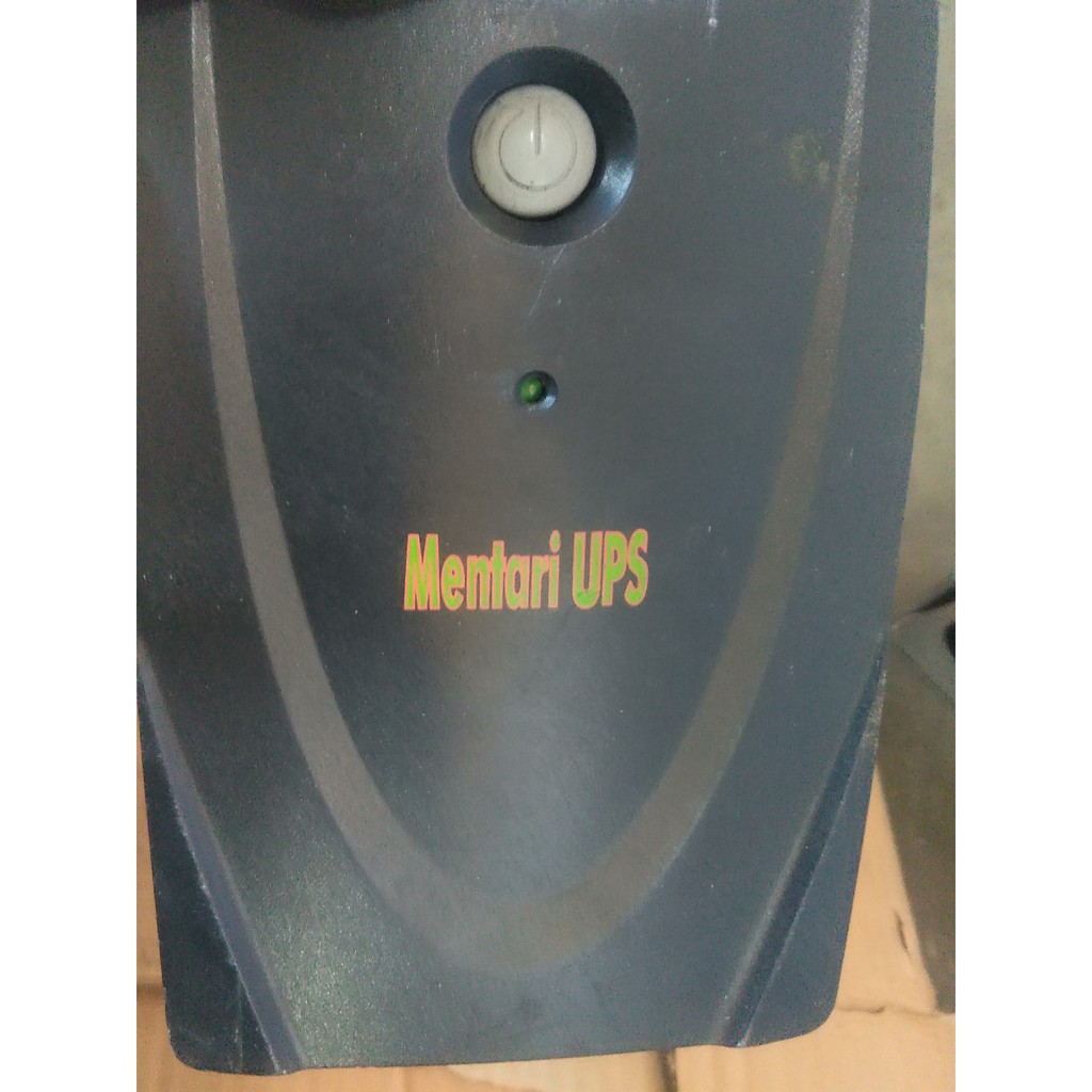 Ups Komputer Second Ups Normal Capacity 600 Merek MENTARI   UPS Paket Penjualan Tanpa Aki INVERTER