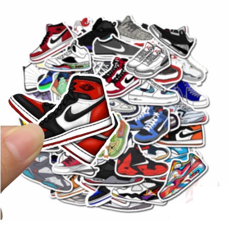 Sticker Bomb motif sepatu 017