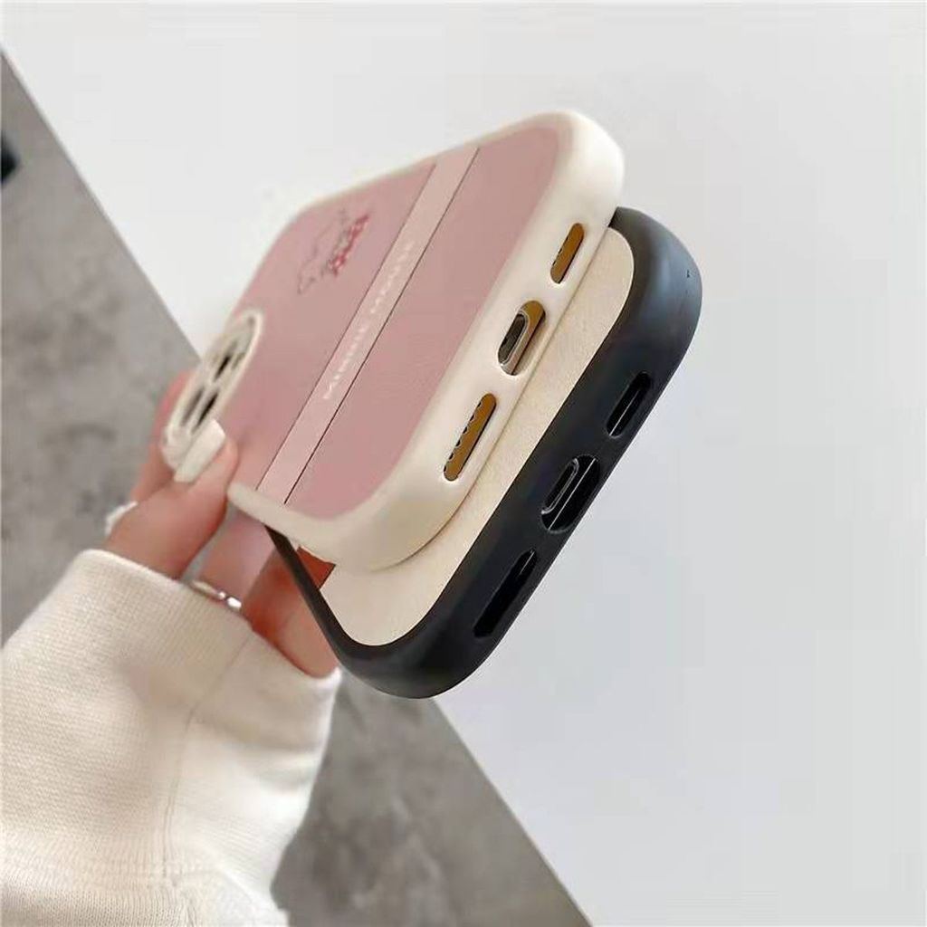 Soft Case Silikon Bulat Cover IPhone 12 13 11 Pro Max X Xs Max Xr 7 8 Plus Sxa1