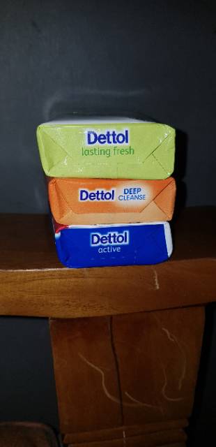 DETTOL SABUN BATANG 65GR ISI 3 Dan isi 6