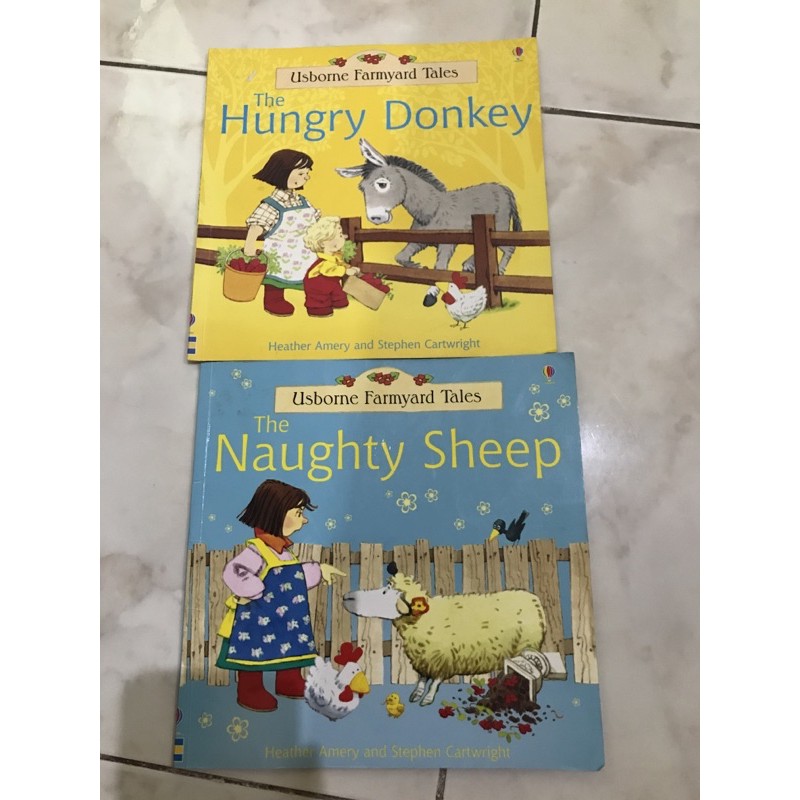 usborne buku cerita anak second bekas (isi 2 judul)