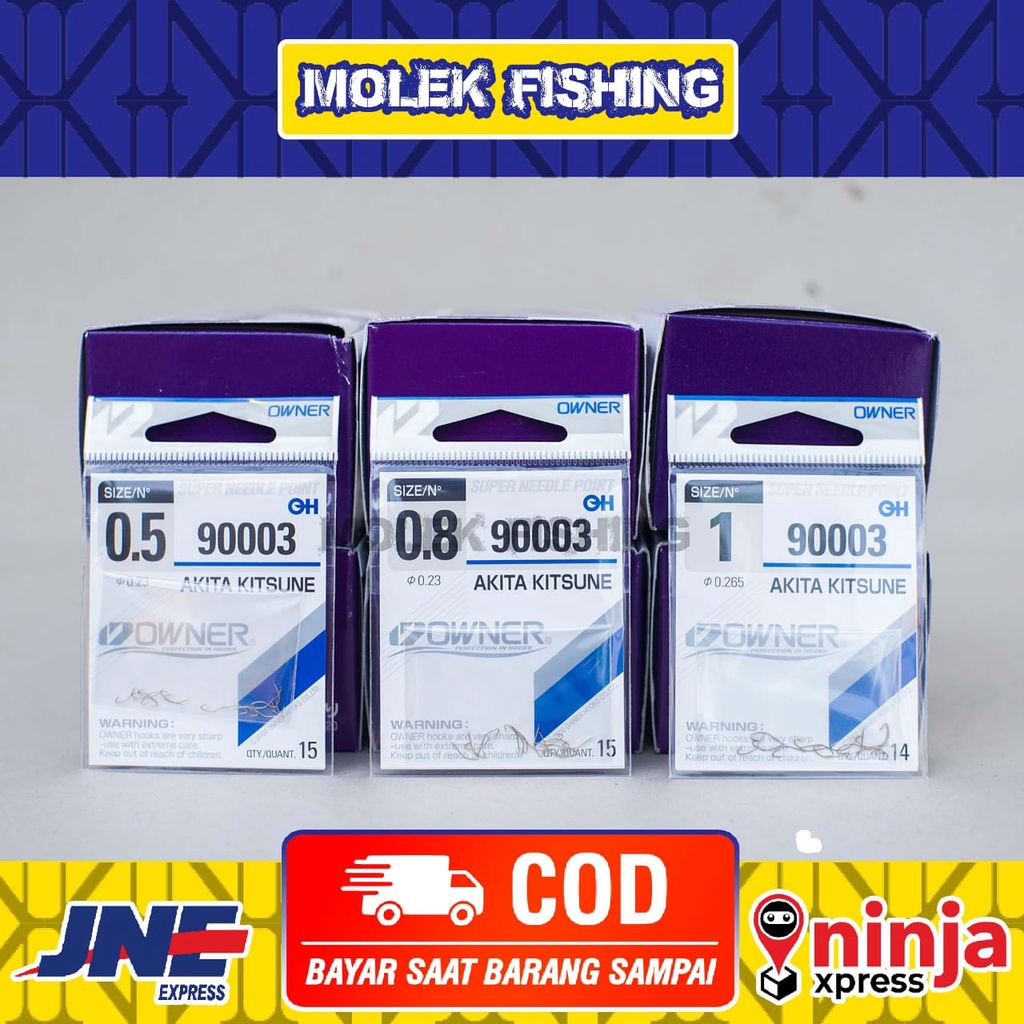 Kail Owner Akitakitsune 90003 | Kail Tajam | Kail Wader | Kail Benteuer | Kail Pancing | Usep | Tanp